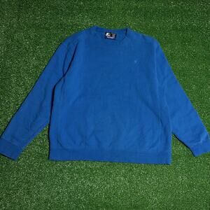 Vintage Starter crewneck Heavyweight blue MEDIUM